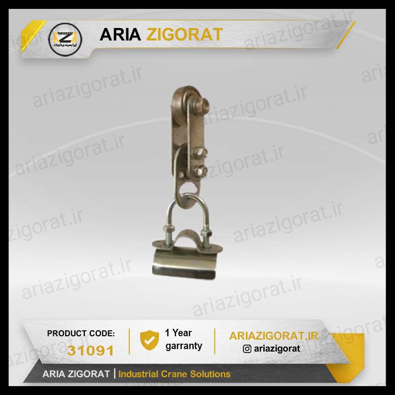 قرقره سیم بکسلی سایز 30 فلزی با یاتاقان زیر و پلاستیکی کابل گرد و تخت ، نوع قرقره معمولی و بشقابی 